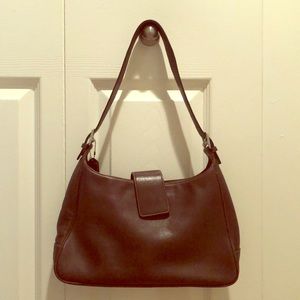 Authentic Coach Brown single strap Shoulder Bag